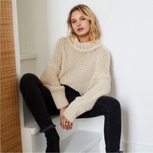 FREE PEOPLE MY ONLY SUNSHINE SWEATER WOMENS SIZE MEDIUM